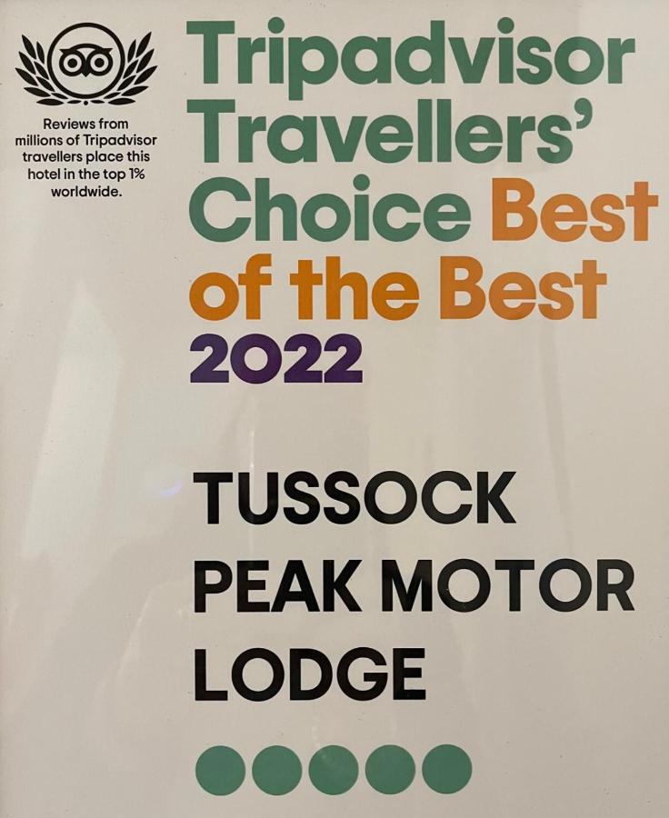Tussock Peak Motor Lodge Hanmer Springs Extérieur photo